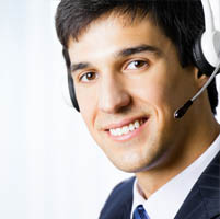 agente telefonico masculino